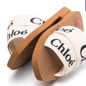Chloé Women's Woody Logo Slide Sandals
